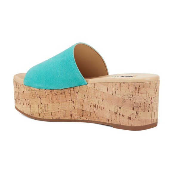 Nine West Vale Platform Slide Sandals - Picture 3 of 6